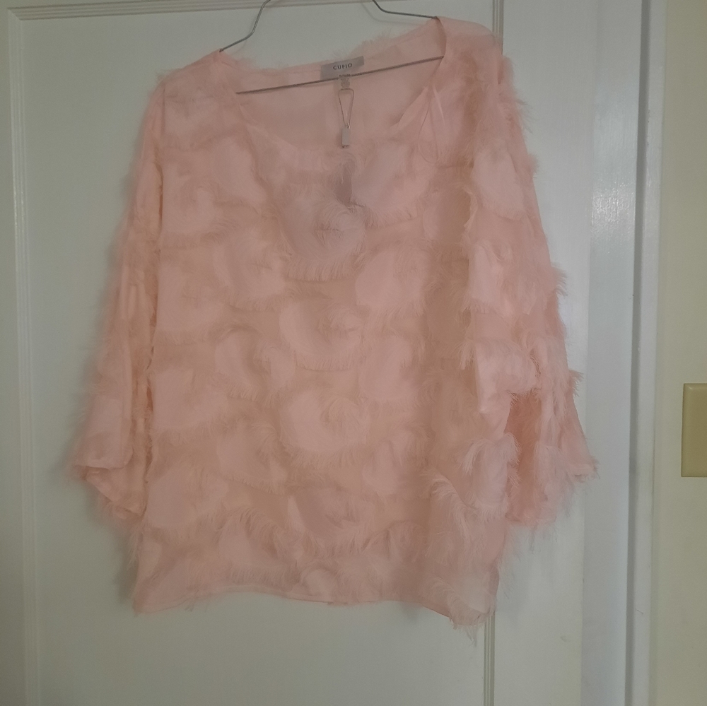 Cupio Textured Blouse